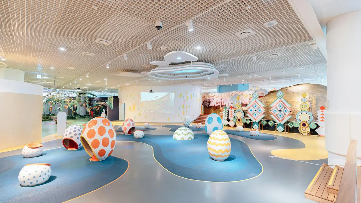 A bright indoor playground in Singapore